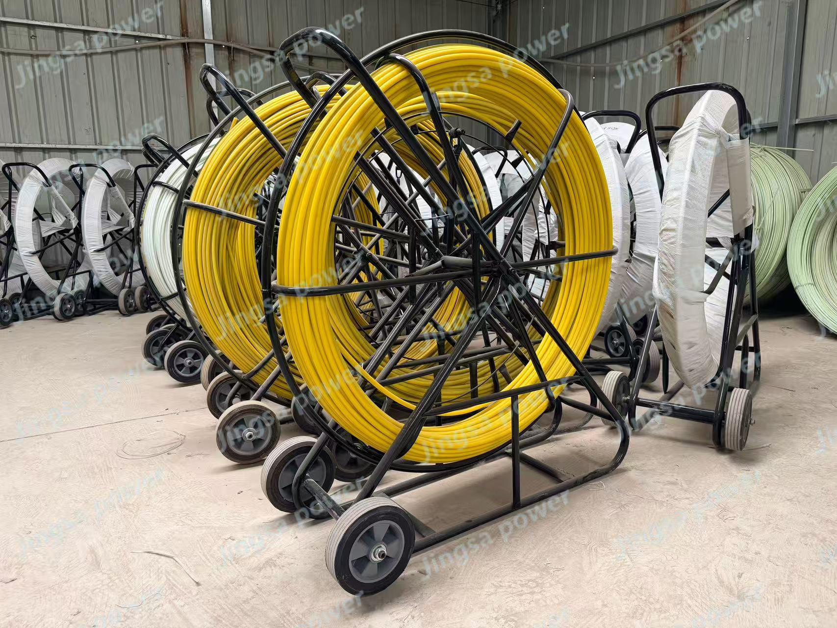 Fiberglass reinforced plastic cable rodder Fiberglass reinforced plastic cable rodder
