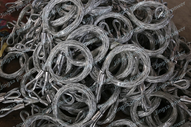 Cable mesh grip Cable mesh grip