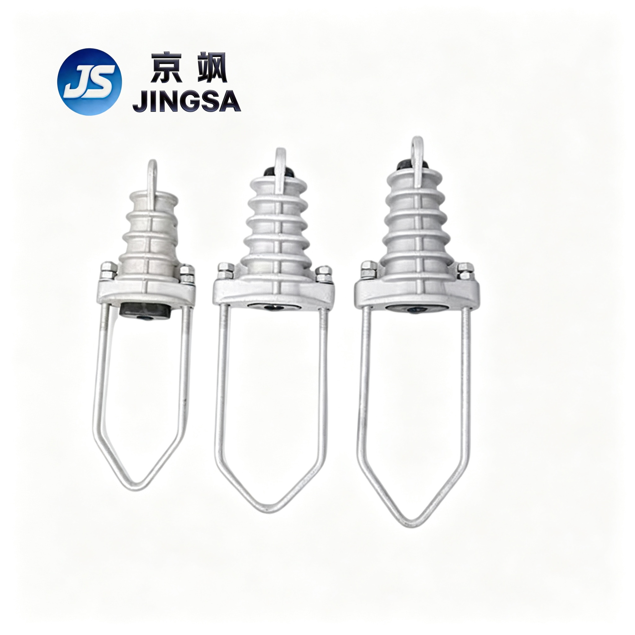 Bolted aluminum alloy tension clamp
