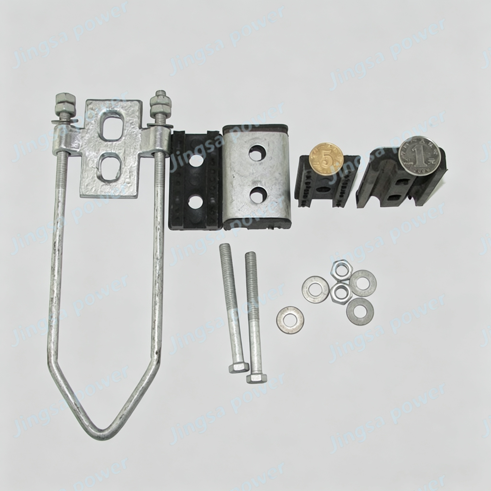 Aluminum alloy tension clamp