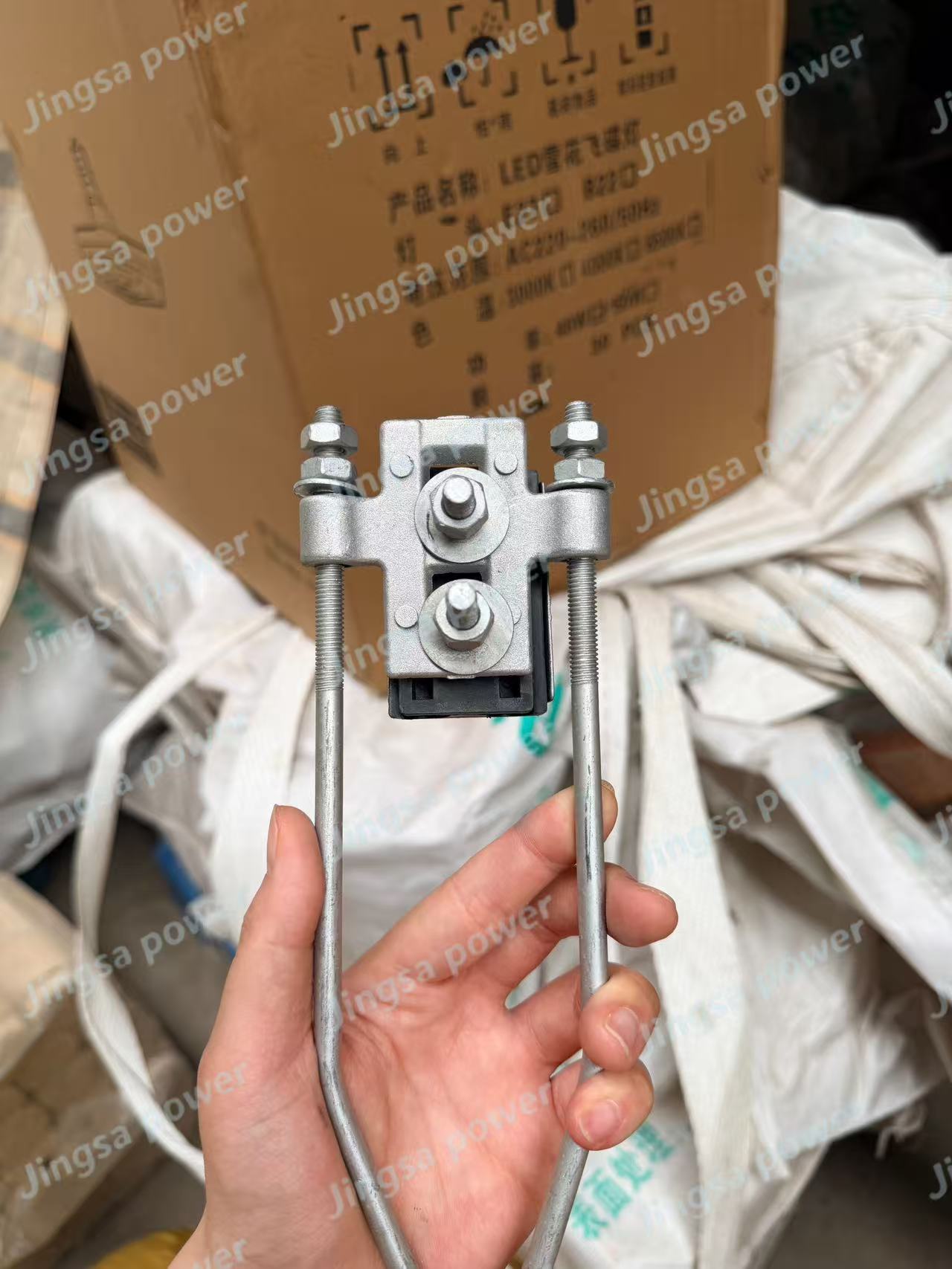 Aluminum alloy tension clamp