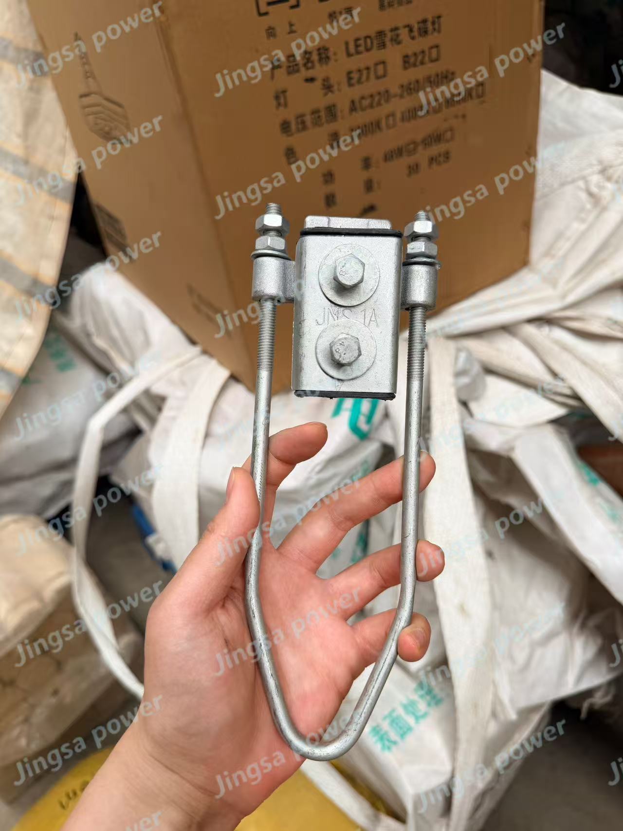 Aluminum alloy tension clamp