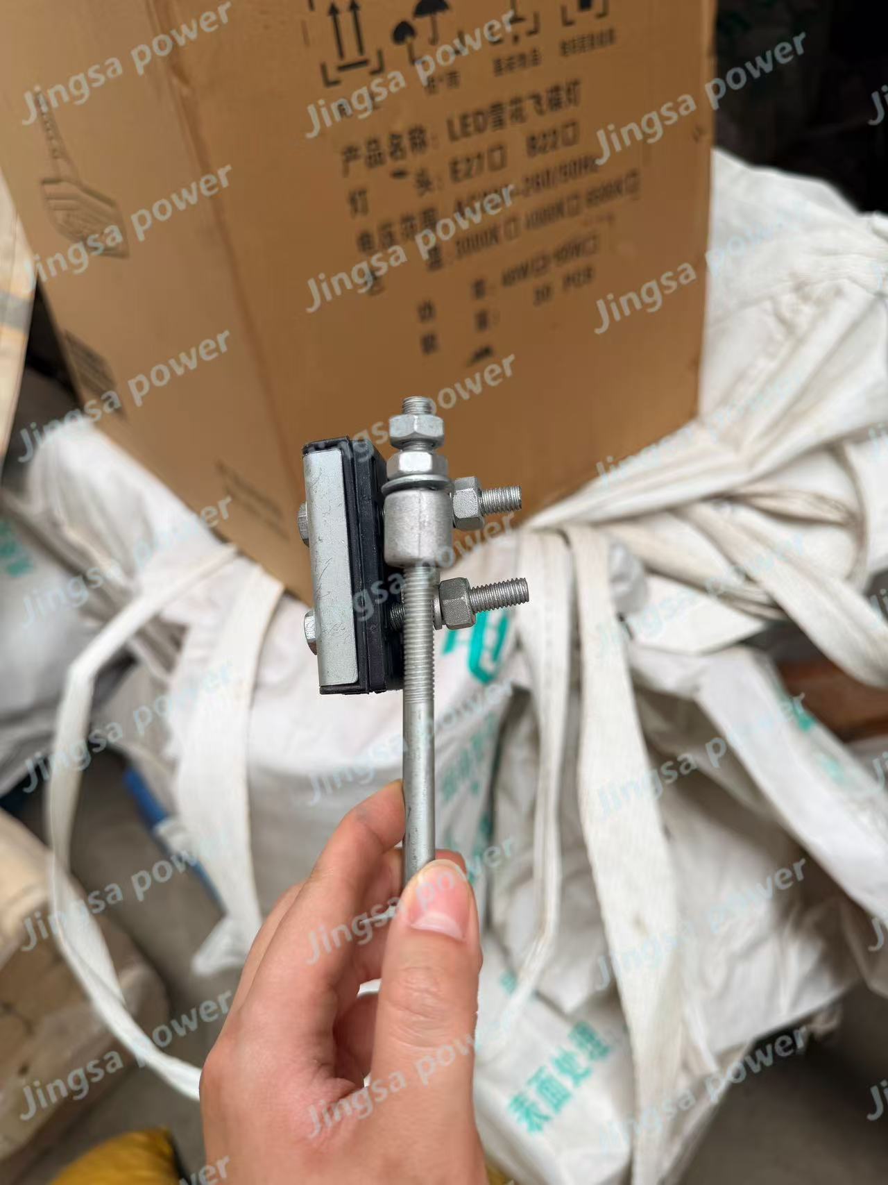 Aluminum alloy tension clamp