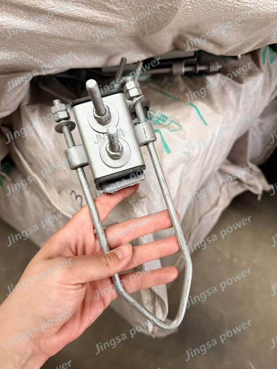Aluminum alloy tension clamp
