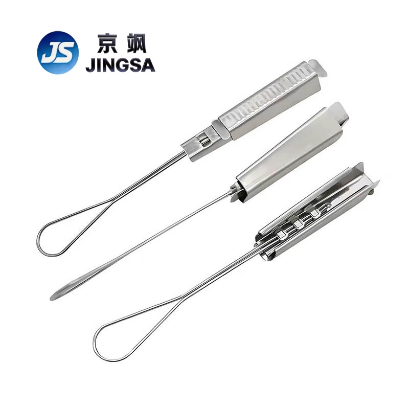 Optical cable tension clamp
