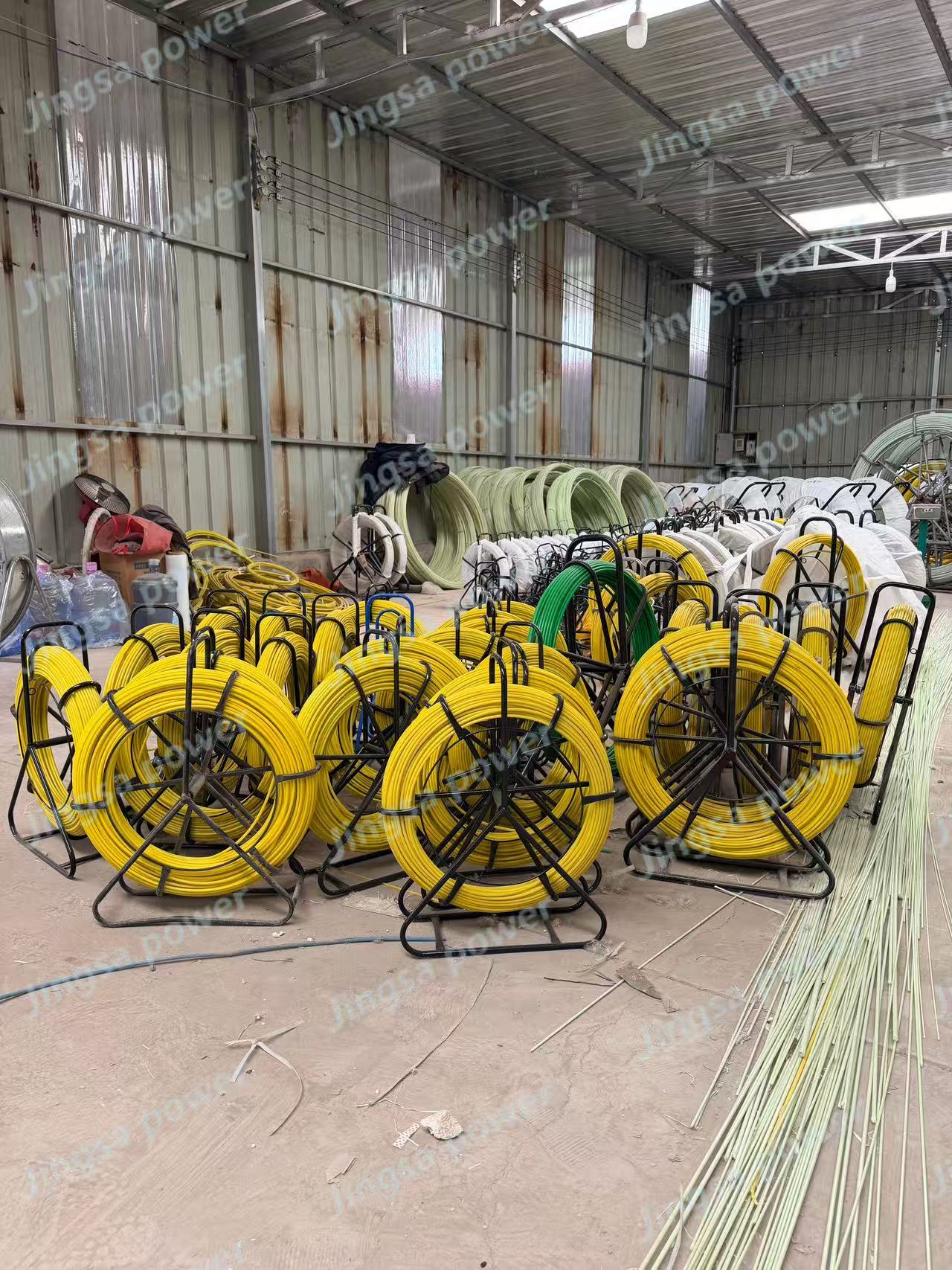 Fiberglass threader Fiberglass threader