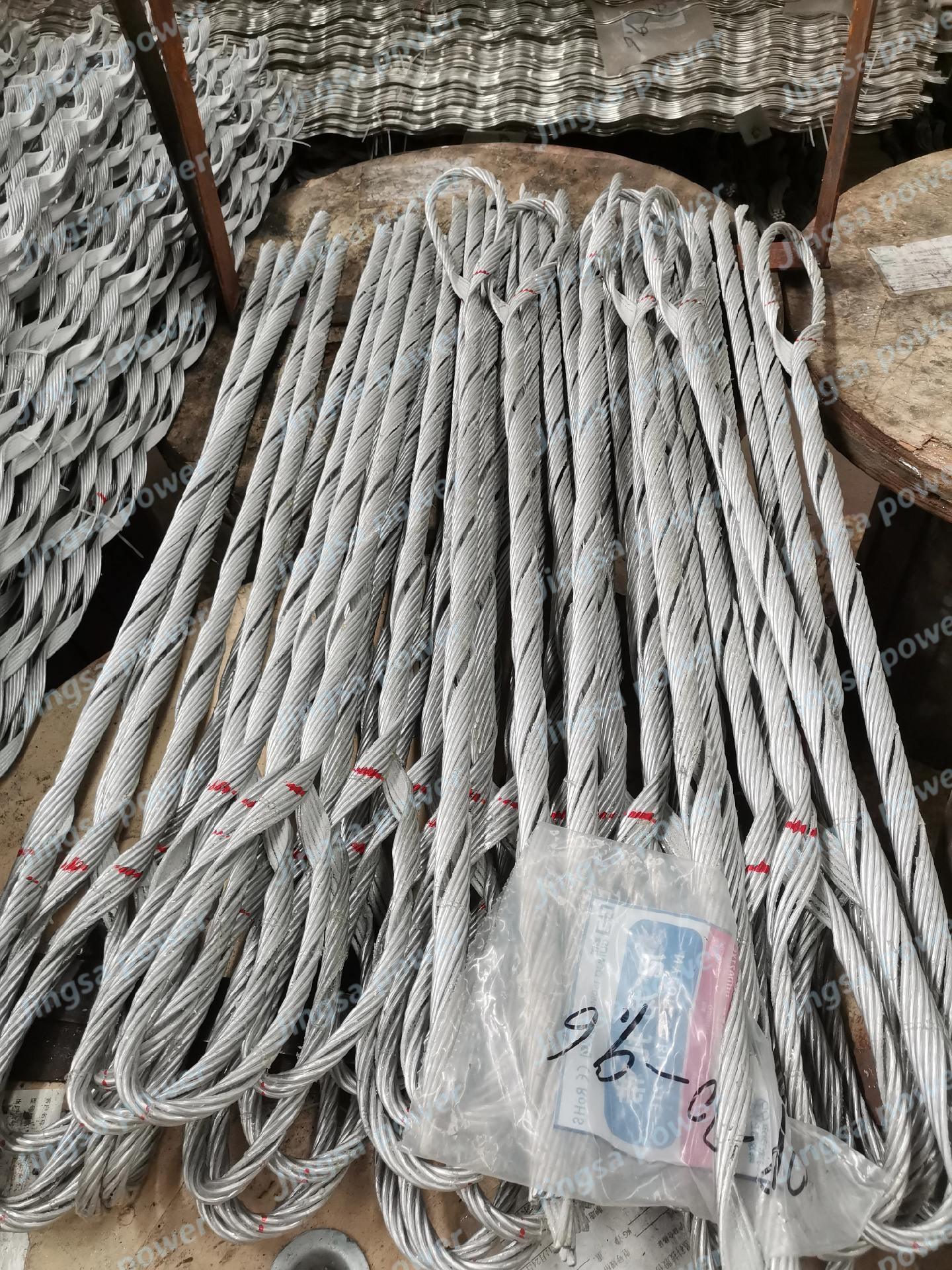 Pre twisted wire protector Pre twisted wire protector
